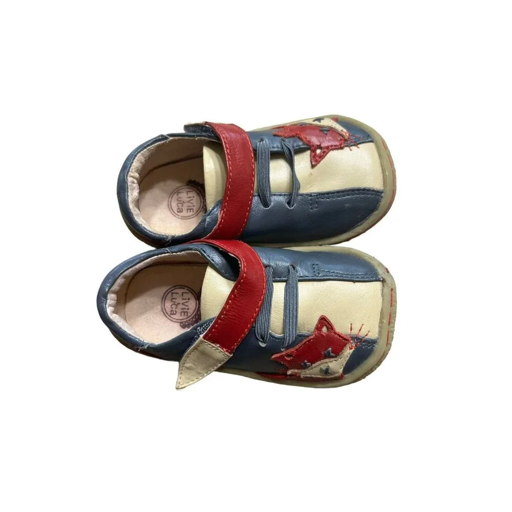 Livie & Luca Sz 6 Leather Fox Shoes